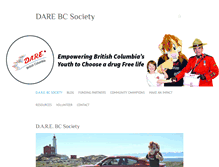 Tablet Screenshot of darebc.com